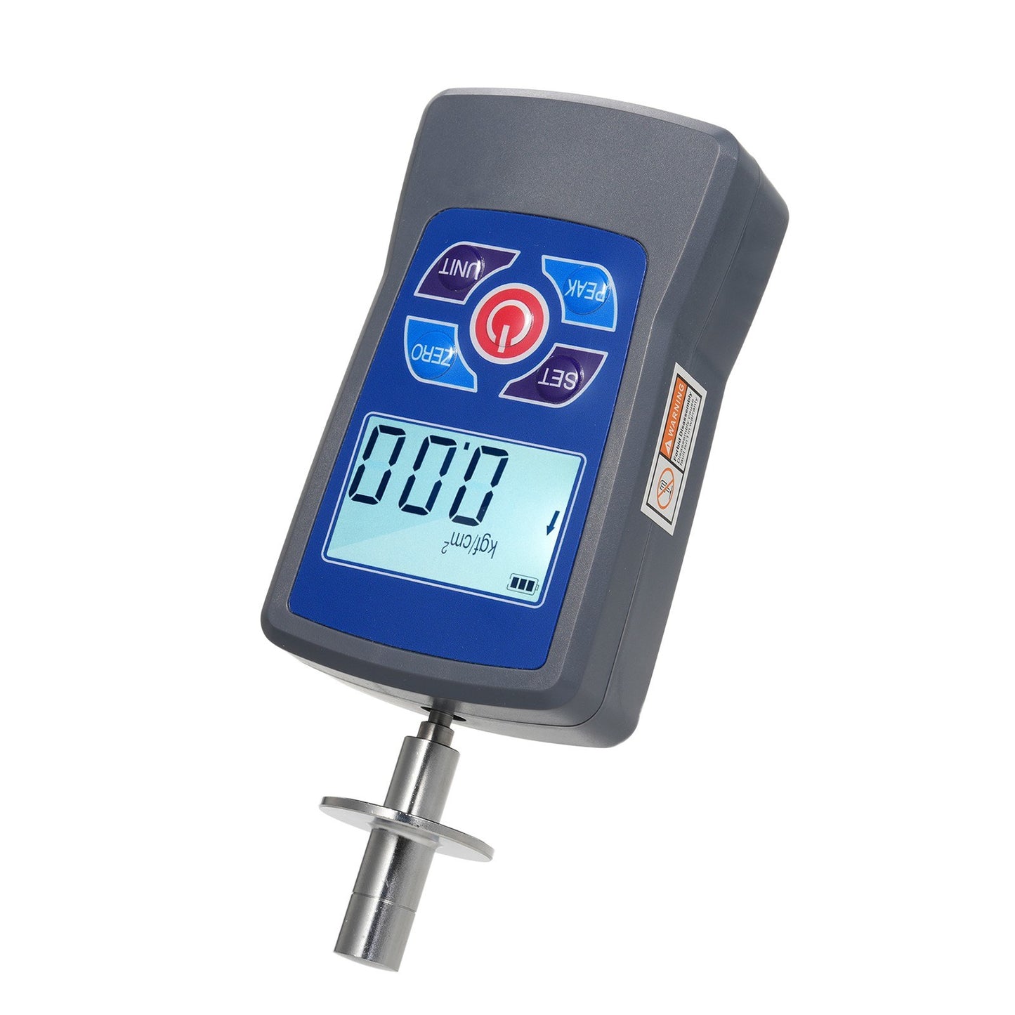 Digital Fruit Hardness Tester GY-M15 - Mini Penetrometer with 0.2-15 Kgf/cm² Range, 0.01 Kgf/cm² Load Division, Φ11.1mm Pressure Head