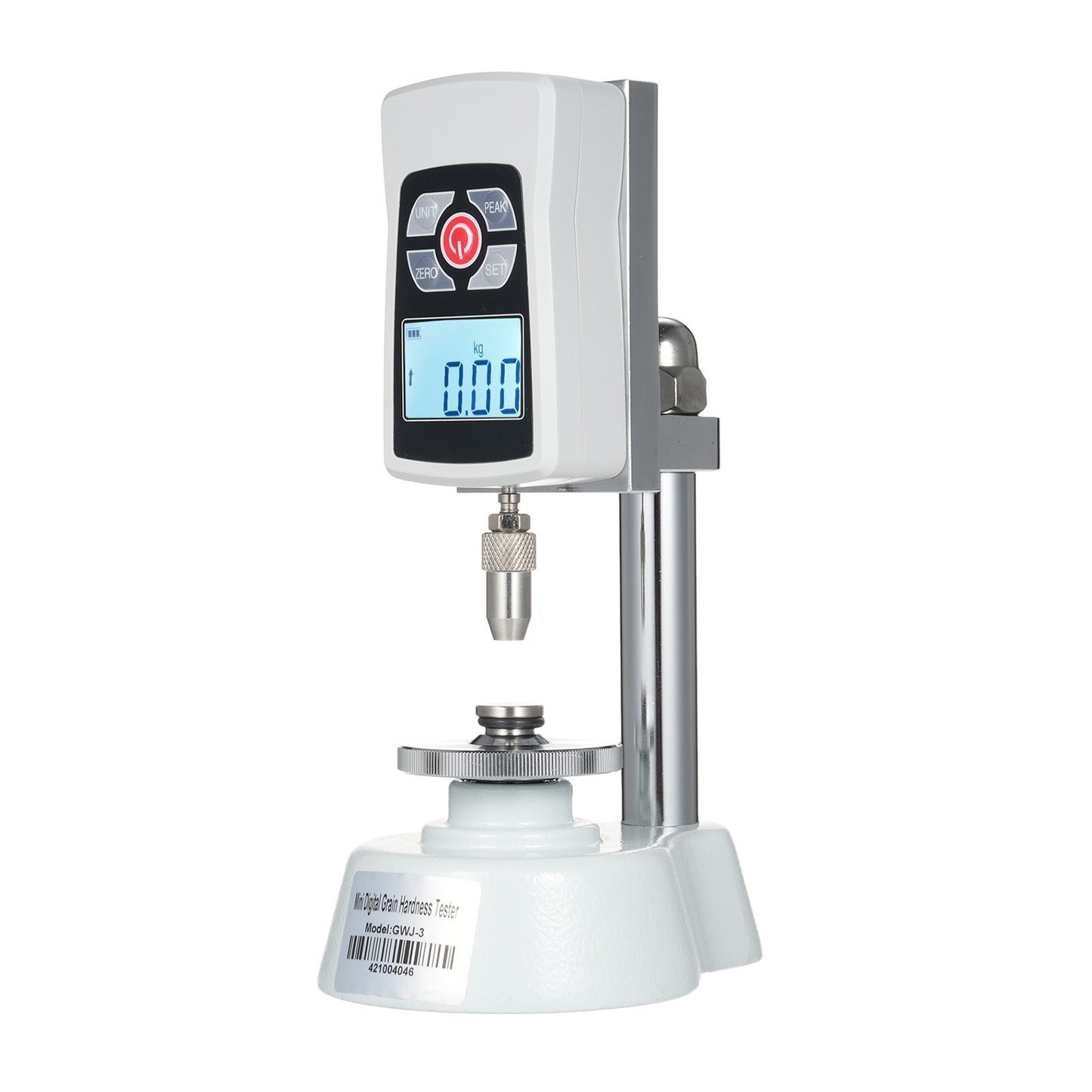 Digital Grain Hardness Tester GWJ-3: Mini Durometer for Seed, Fodder, Paddy, Rice, Cereal