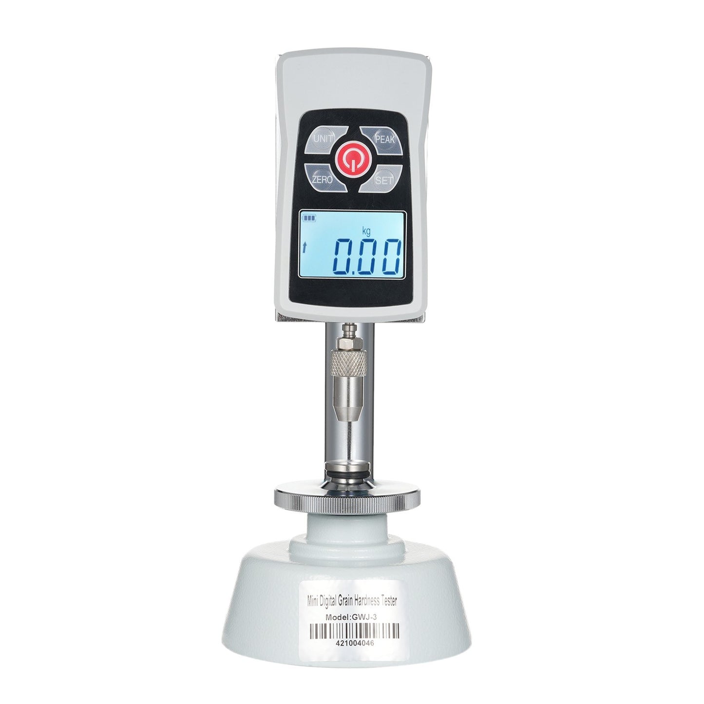 Digital Grain Hardness Tester GWJ-3: Mini Durometer for Seed, Fodder, Paddy, Rice, Cereal