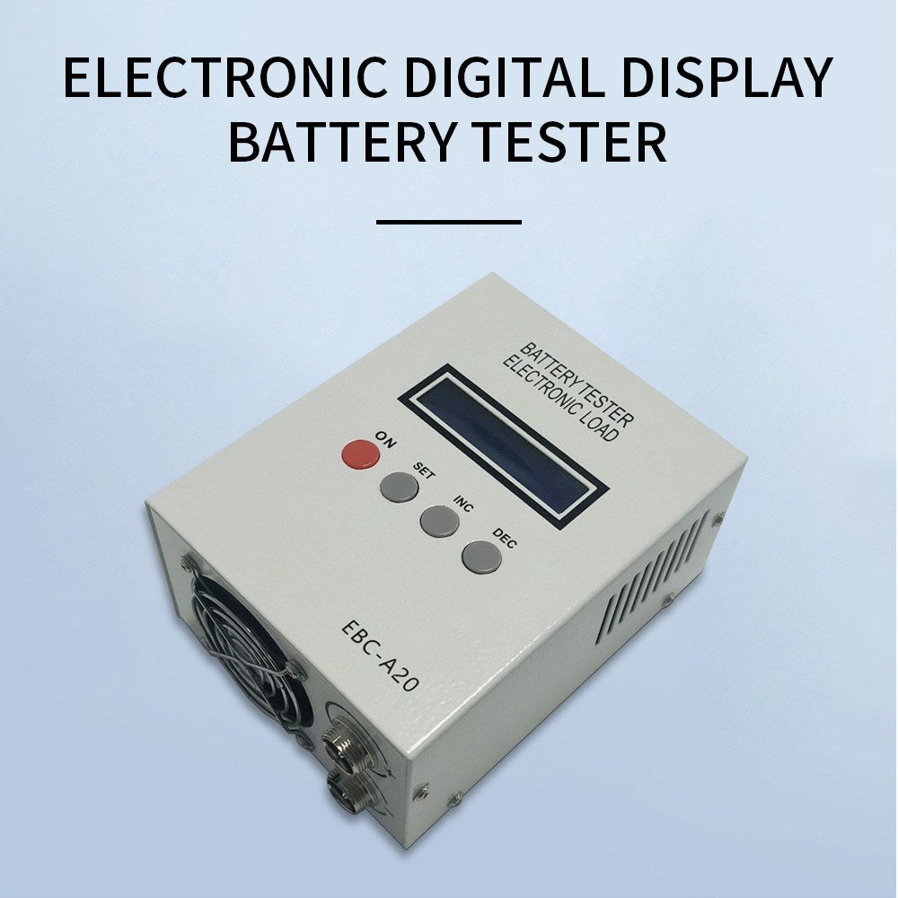 Digital LCD Battery Capacity Tester with High Power Internal Resistance Measurement