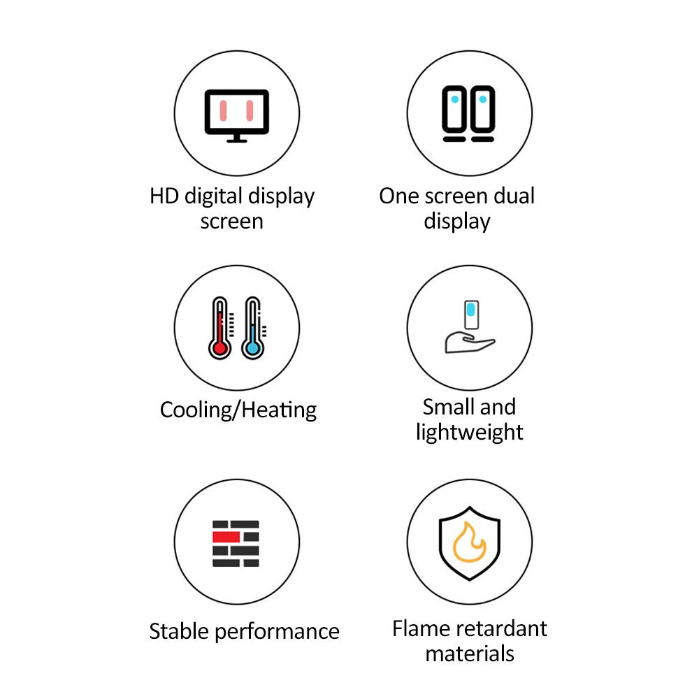 ZFX-9060A Digital Temperature Controller: Intelligent DC12V 10A Thermostat with Heating/Cooling, Temp Correction, Data Locks, High/Low Temp Alarm