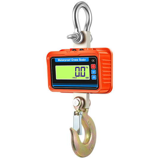 Waterproof Heavy Duty Digital Luggage Scale with Remote Controller - High Accuracy, Multifunctional Display, Hook Hung Design