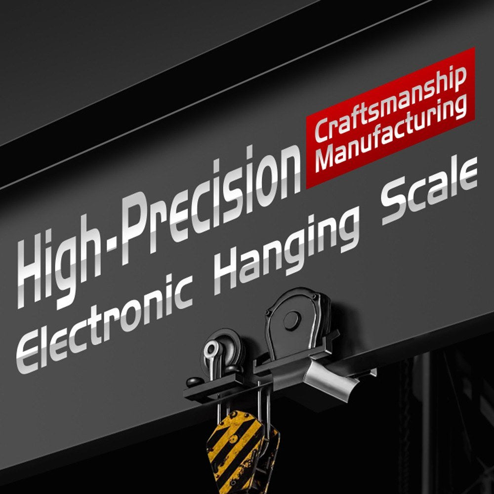 Waterproof Heavy Duty Digital Luggage Scale with Remote Controller - High Accuracy, Multifunctional Display, Hook Hung Design