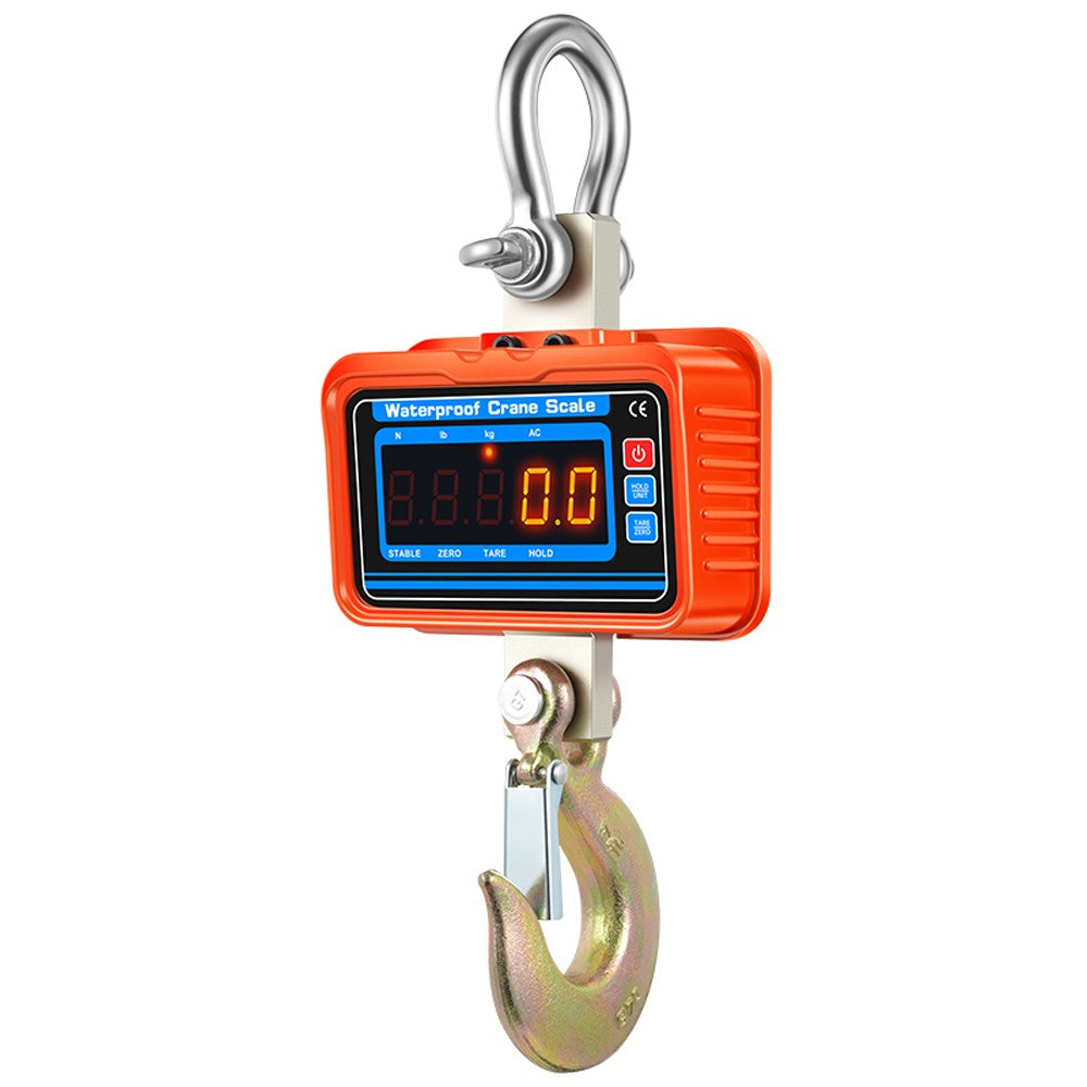 Waterproof Heavy Duty Digital Luggage Scale with Remote Controller - High Accuracy, Multifunctional Display, Hook Hung Design