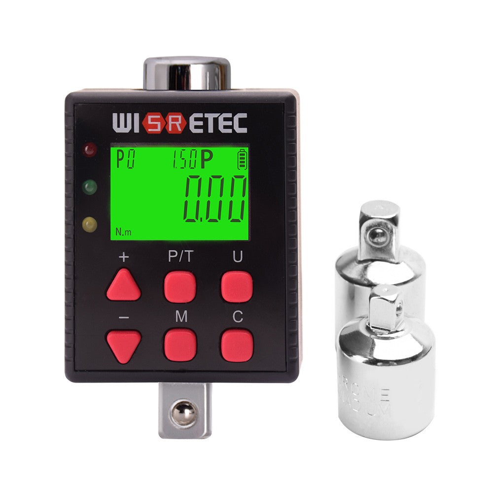 Digital Torque Wrench Tester: Backlit Display, Dual Modes, 5 Unit Settings, Buzzer & LED Indicator