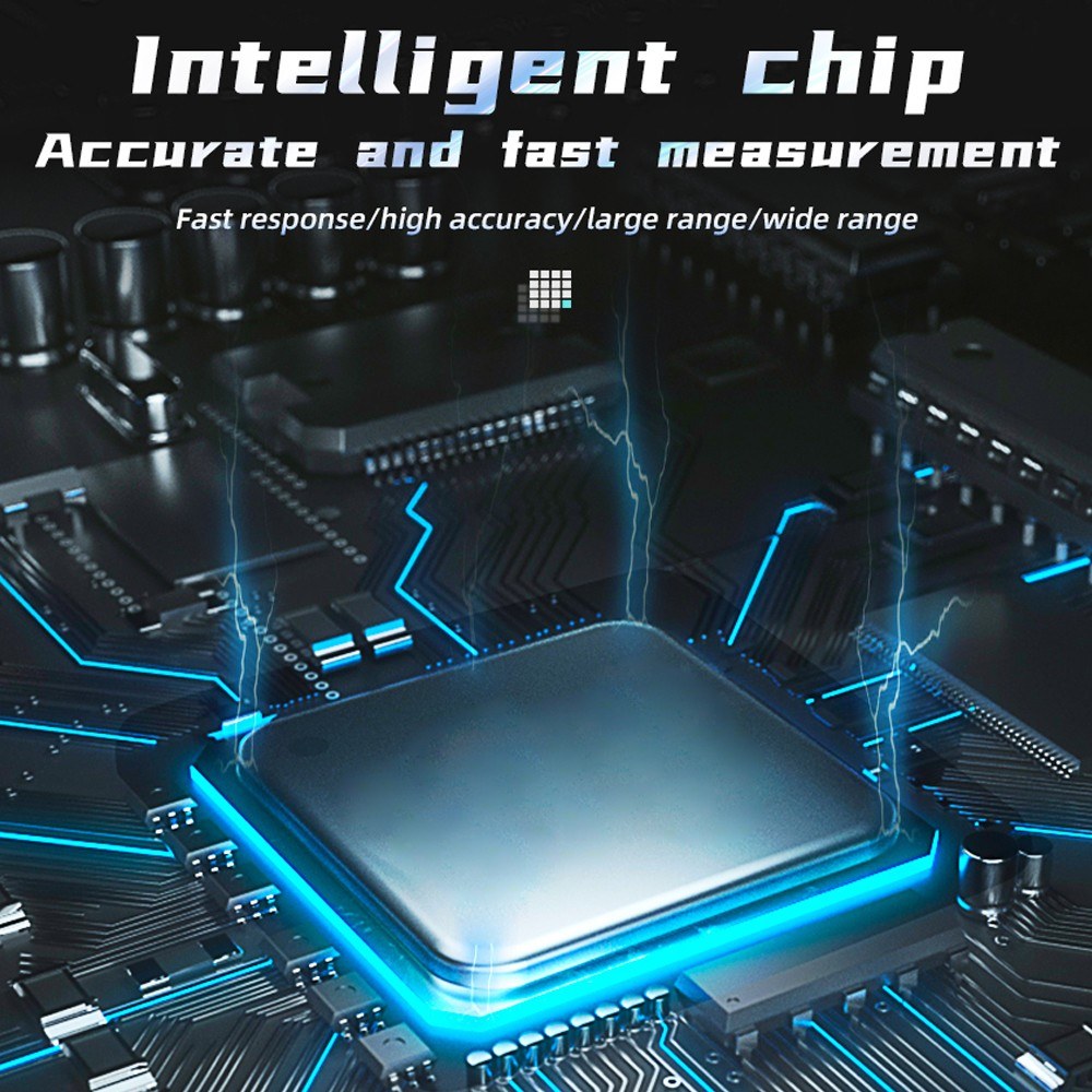 3-in-1 Digital Multimeter Clamp Meter Test Pen with LCD Color Display