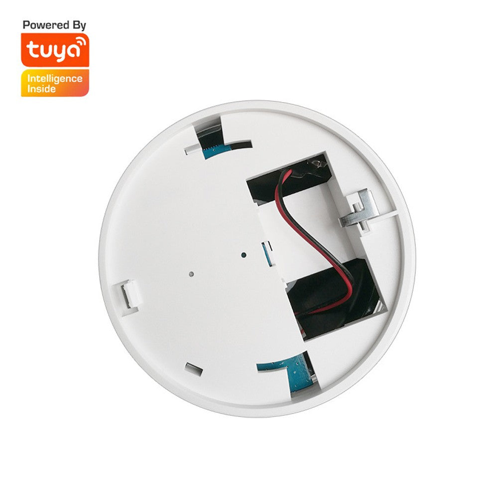 Smart WiFi Smoke Detector: Fire Protection with Photoelectric Sensor, Sound/Light Alarm, and Mobile App Alerts