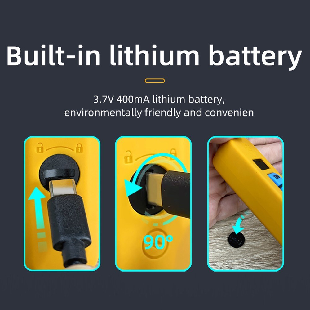 Multifunctional Air Quality Detector with Backlit Display & Type-C Charging
