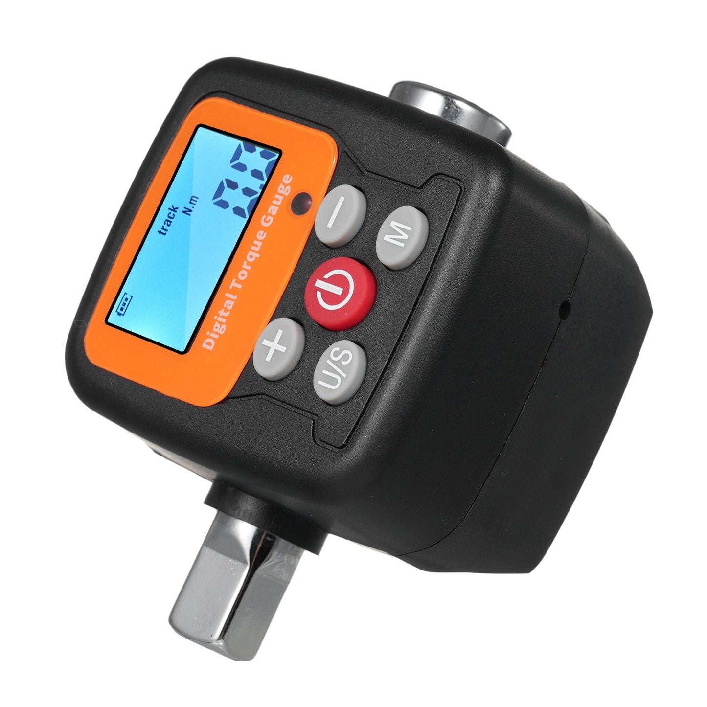 Digital Display Torque Meter with Adapters, High Accuracy, Backlit Display, Ideal for Automotive, Bike, Motorcycle, DIY, & Home Repairs