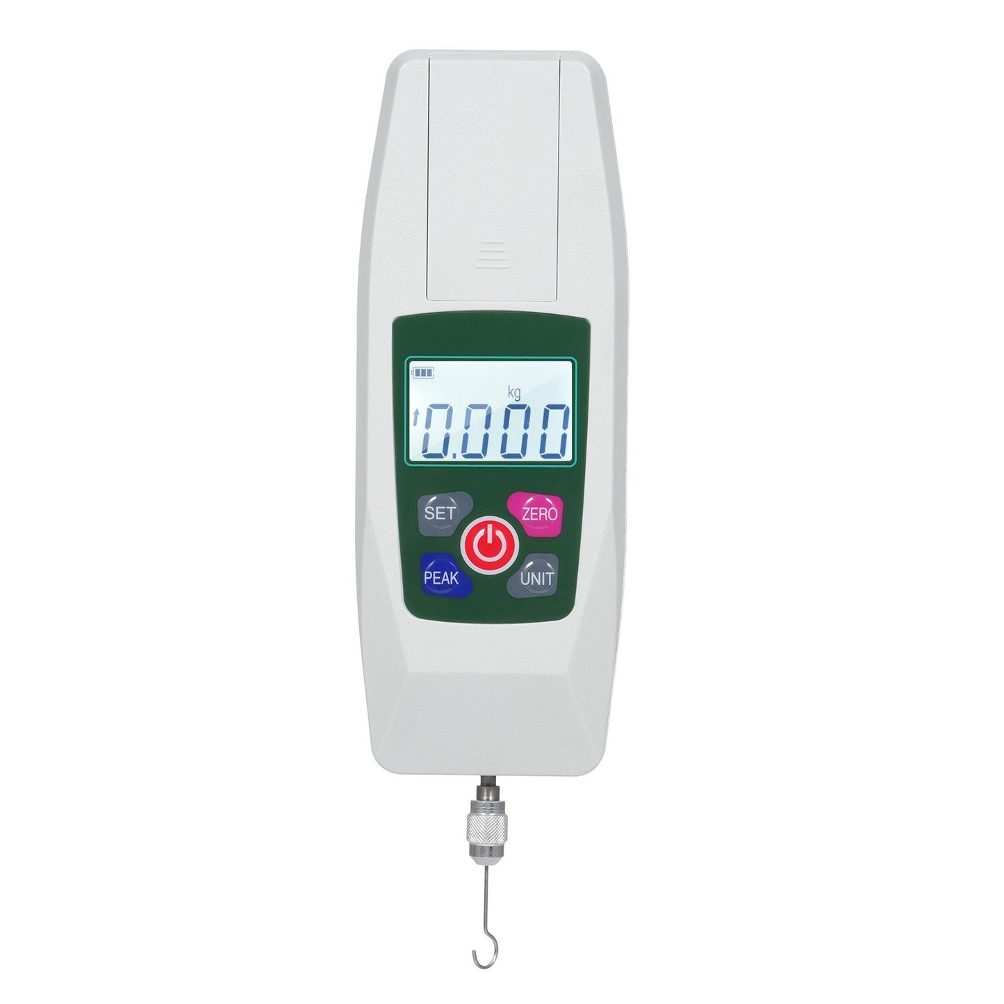 Digital Force Gauge Mini Dynamometer 50N/5kg/11lb/180oz with N/Kg/Lb/Oz Units, Auto Backlight & Buzzer, 1% Accuracy