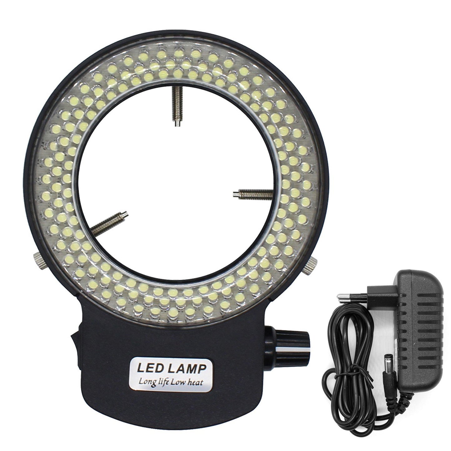 Adjustable LED Microscope Light with 114 Glareproof Beads for Enhanced Illumination