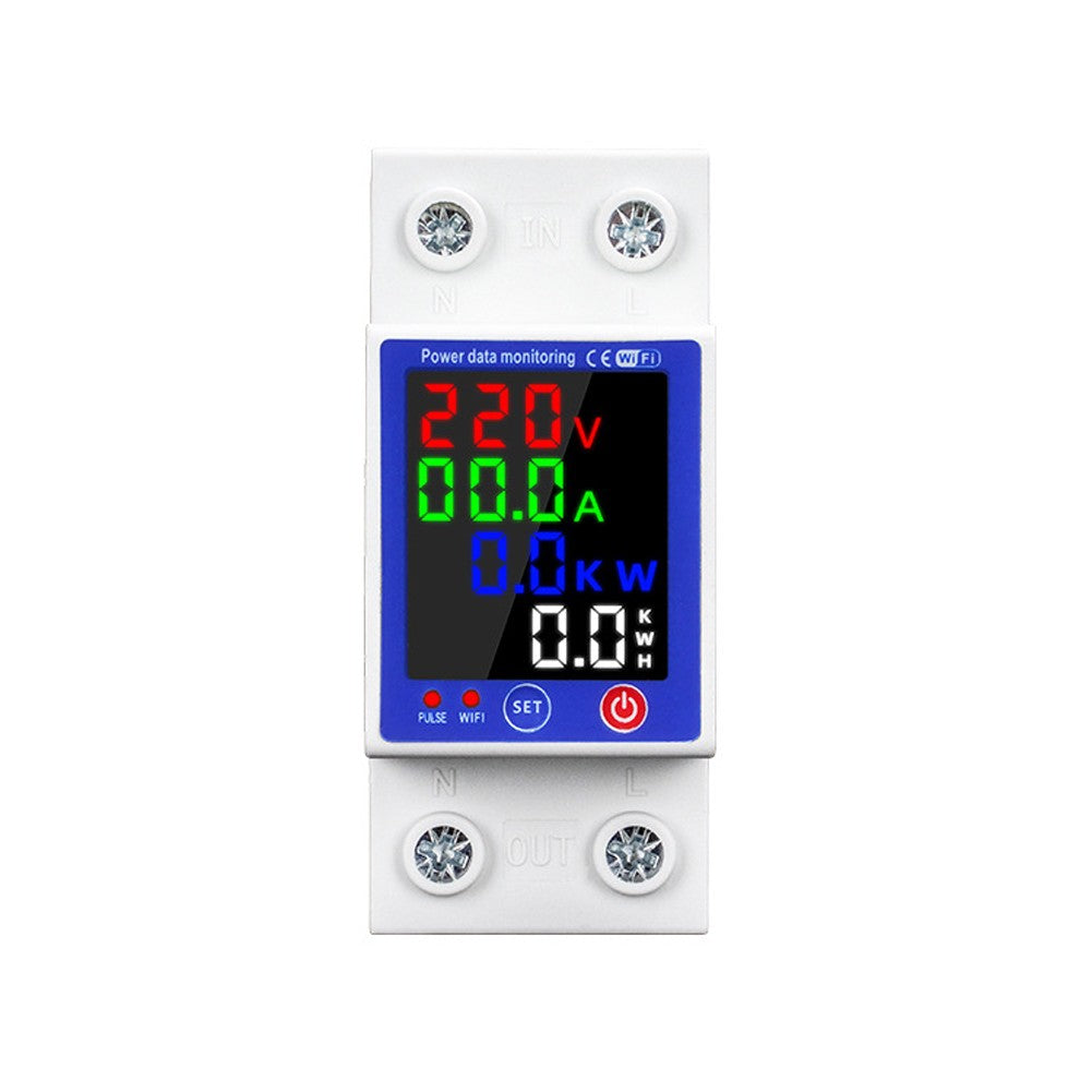 Intelligent Automatic Reclosing Circuit Breaker with LCD Display and Overcurrent Protection
