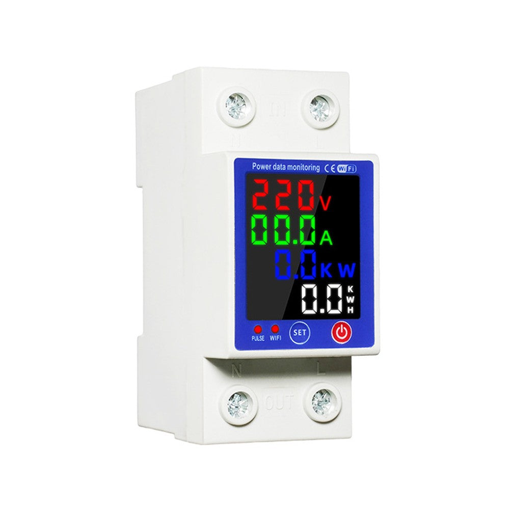 Intelligent Automatic Reclosing Circuit Breaker with LCD Display and Overcurrent Protection