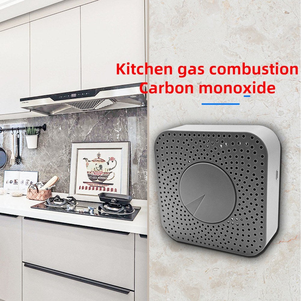 Portable Tuya WiFi Carbon Monoxide Detector & Household Air Quality Tester