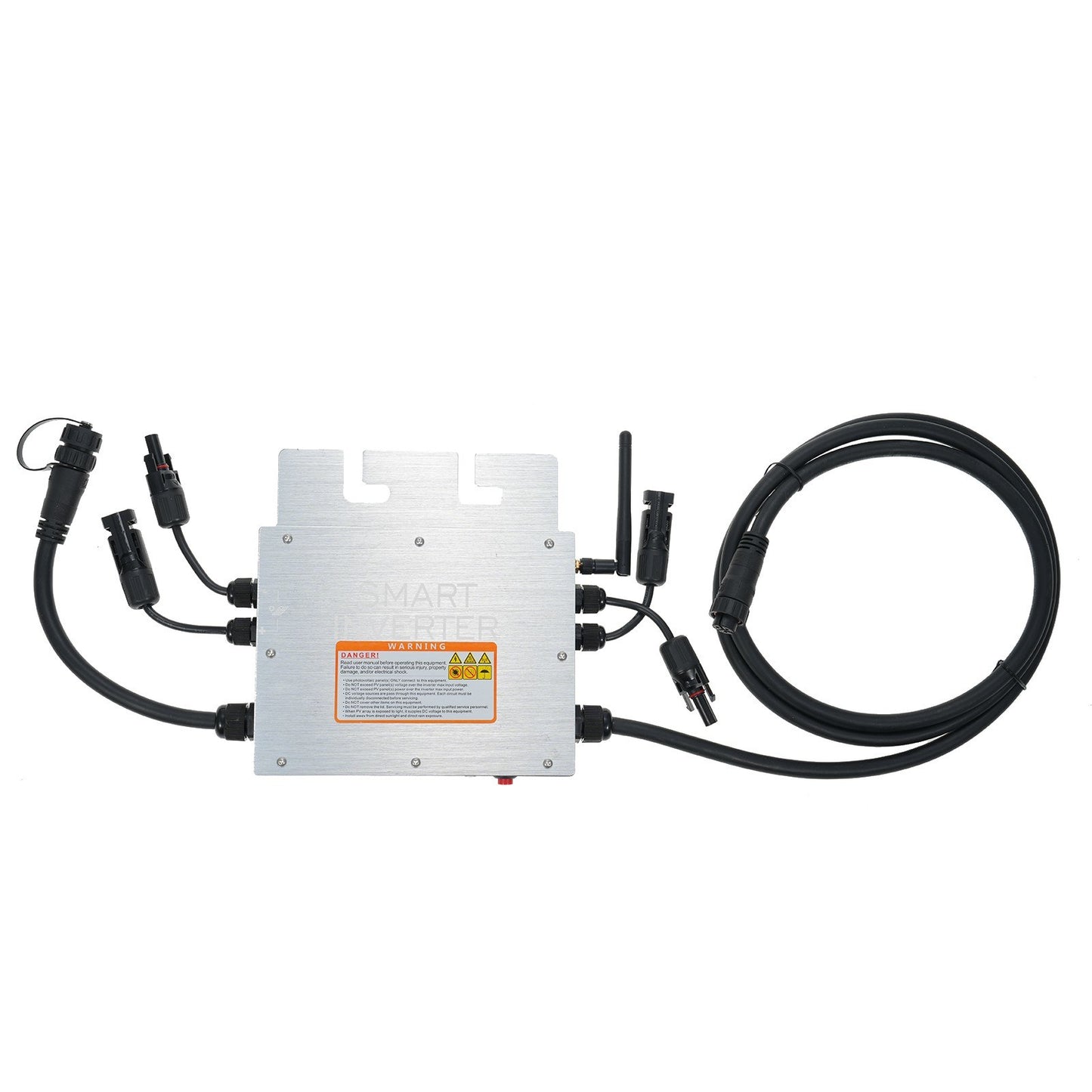 700W Solar Micro Inverter Grid Tie, Waterproof IP65, WiFi Control, Automatic DC to AC Identification, 120/230V