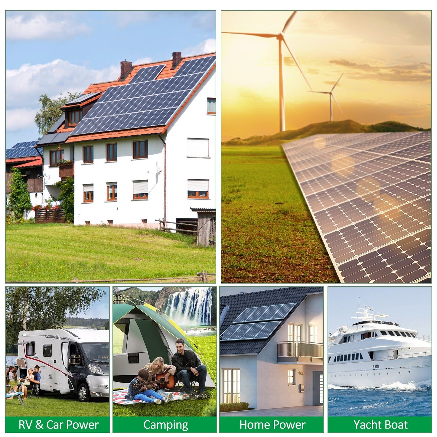 700W Solar Micro Inverter Grid Tie, Waterproof IP65, WiFi Control, Automatic DC to AC Identification, 120/230V