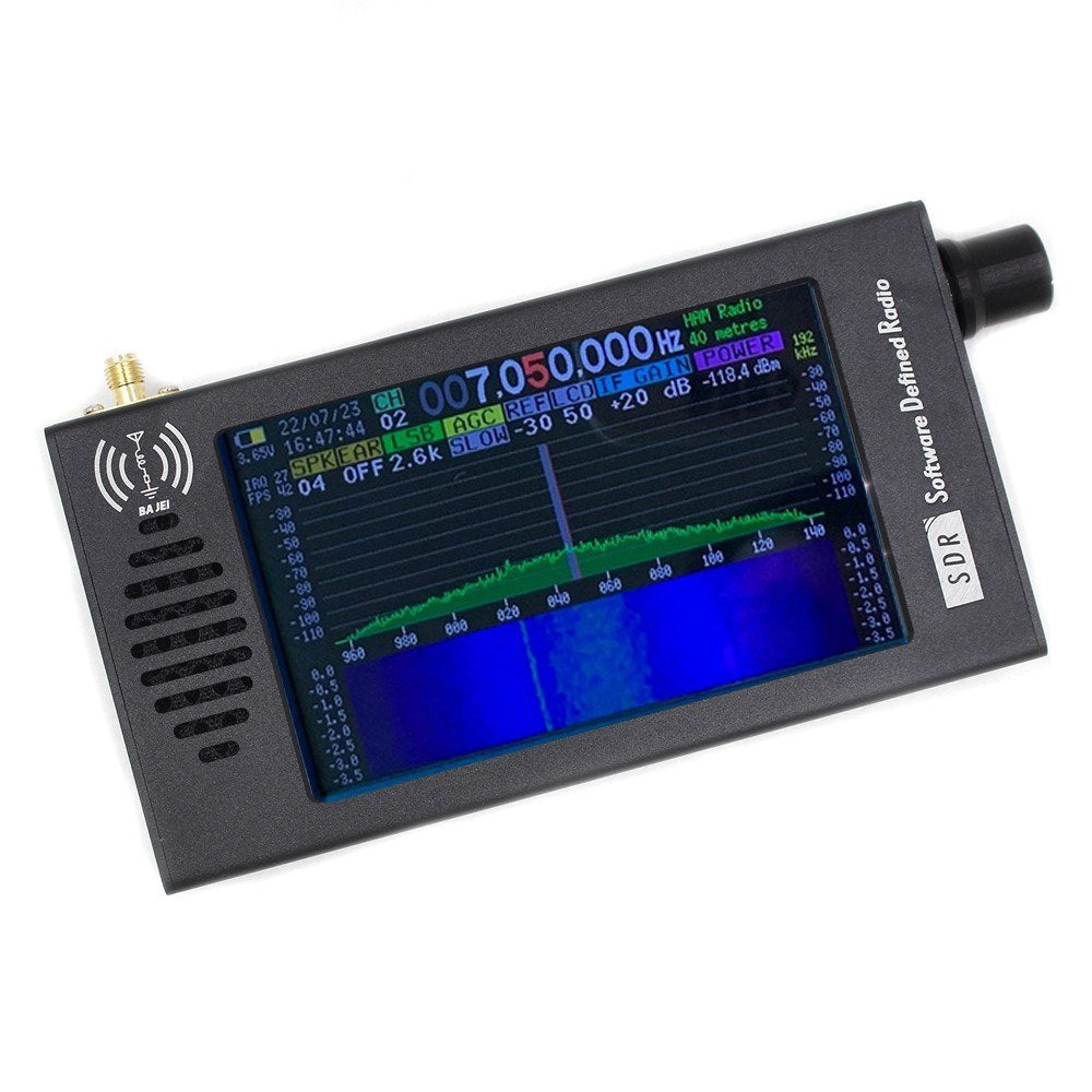 Professional Portable SDR Radio Receiver 100KHz-149MHz with Multifunctional Shortwave Antenna