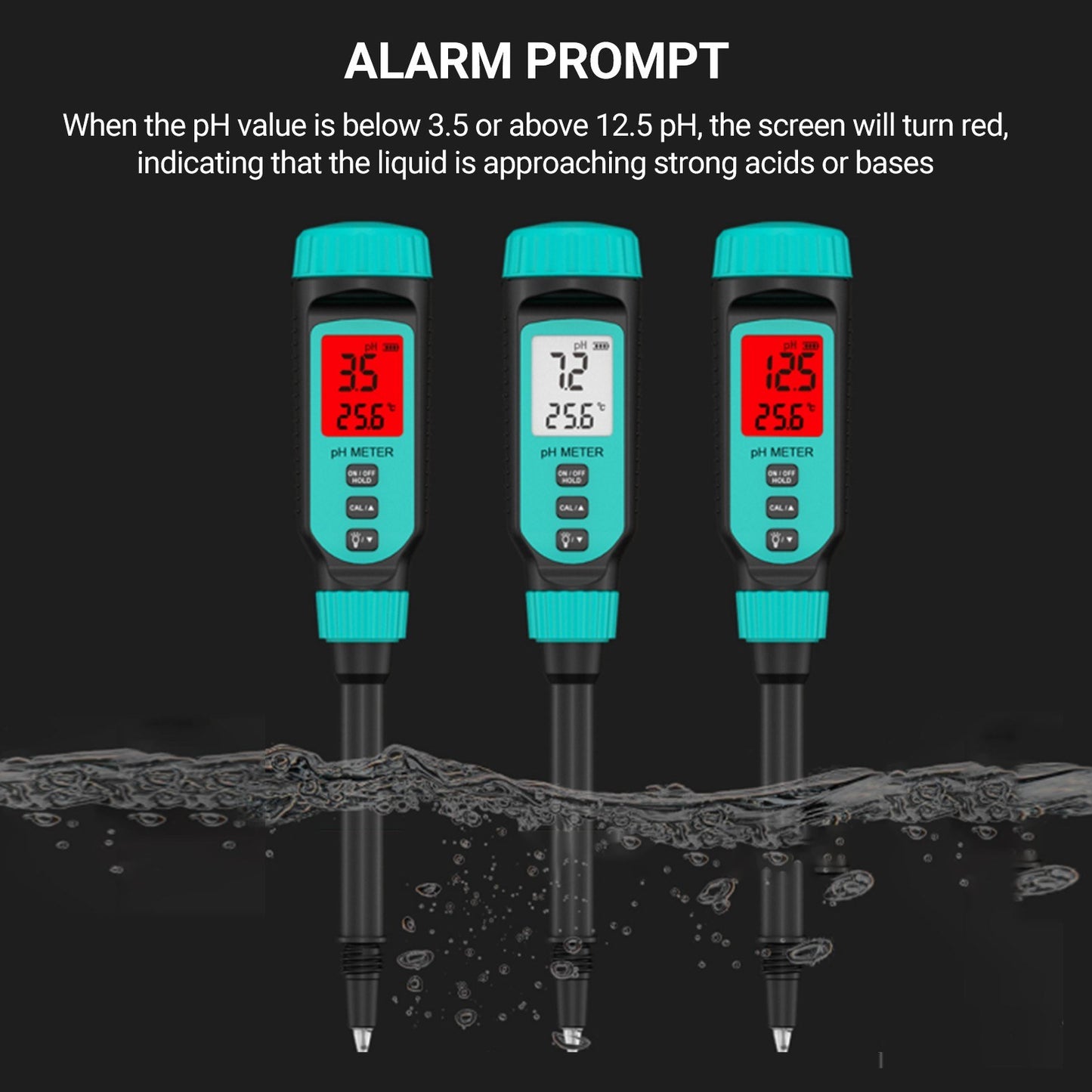 Digital Soil pH Meter - SMART SENSOR for Gardeners, Plant Care, Potting Soil & Growing Media