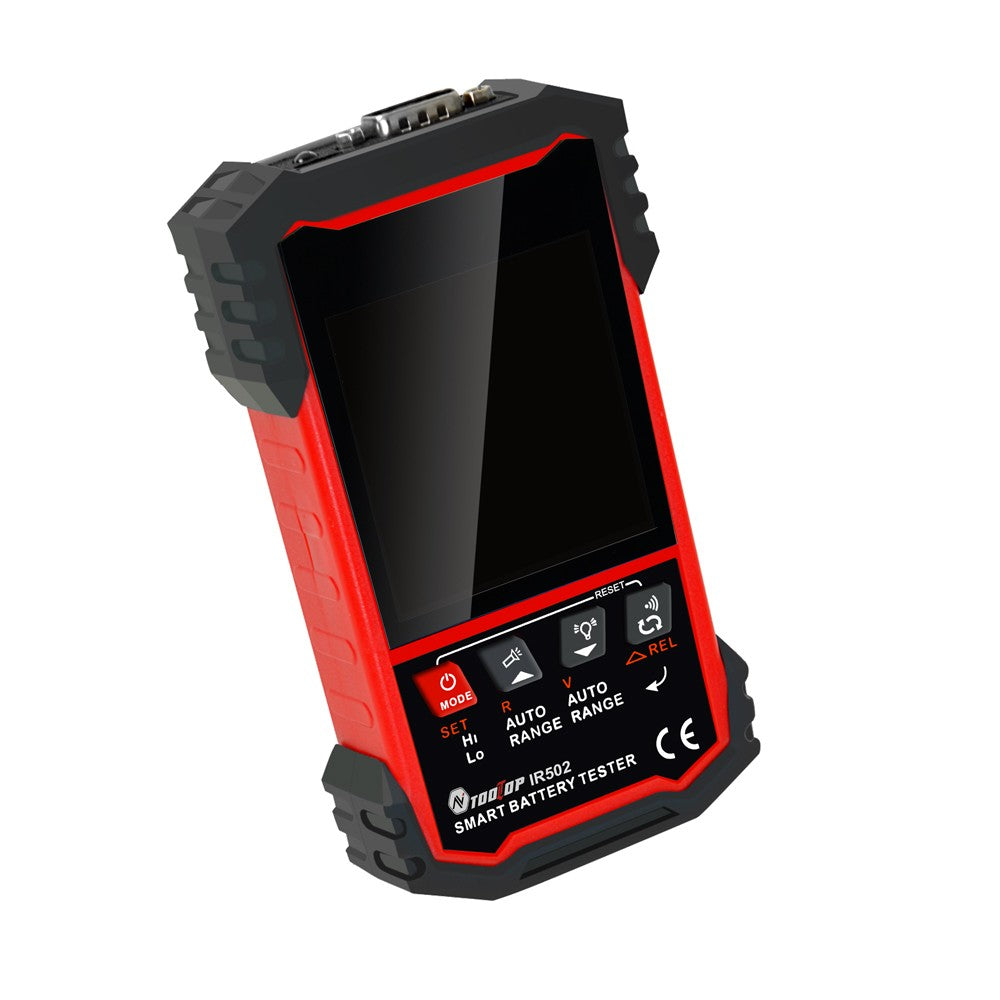3.2-inch Display Battery Tester: Internal Resistance & Voltage Measurement with Self-Calibration, Filtering, Dual Alarms, Auto Shutdown
