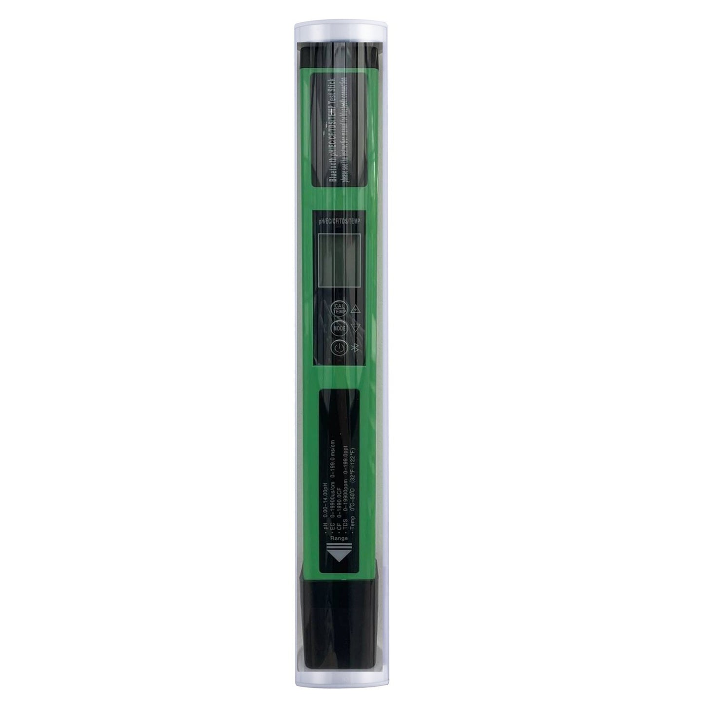 5-in-1 Digital pH Meter: Smart Bluetooth Water Quality Tester for pH/EC/TDS/CF/Temp - Ideal for Drinking Water, Hydroponics & Aquariums