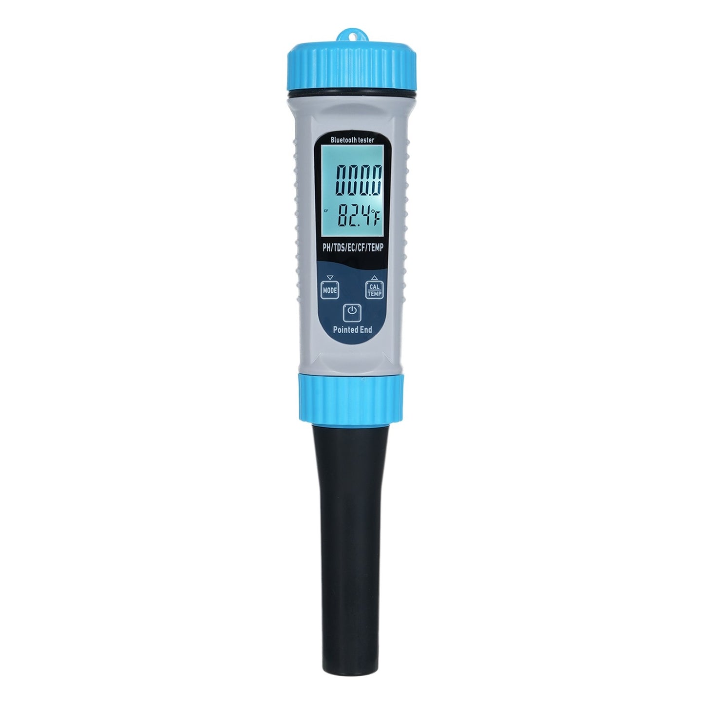 5-in-1 High Accuracy pH Meter with Bluetooth: pH/TDS/EC/CF/Temp Water Testing Kit for Home, Hydroponics, Lab, Aquarium, and More