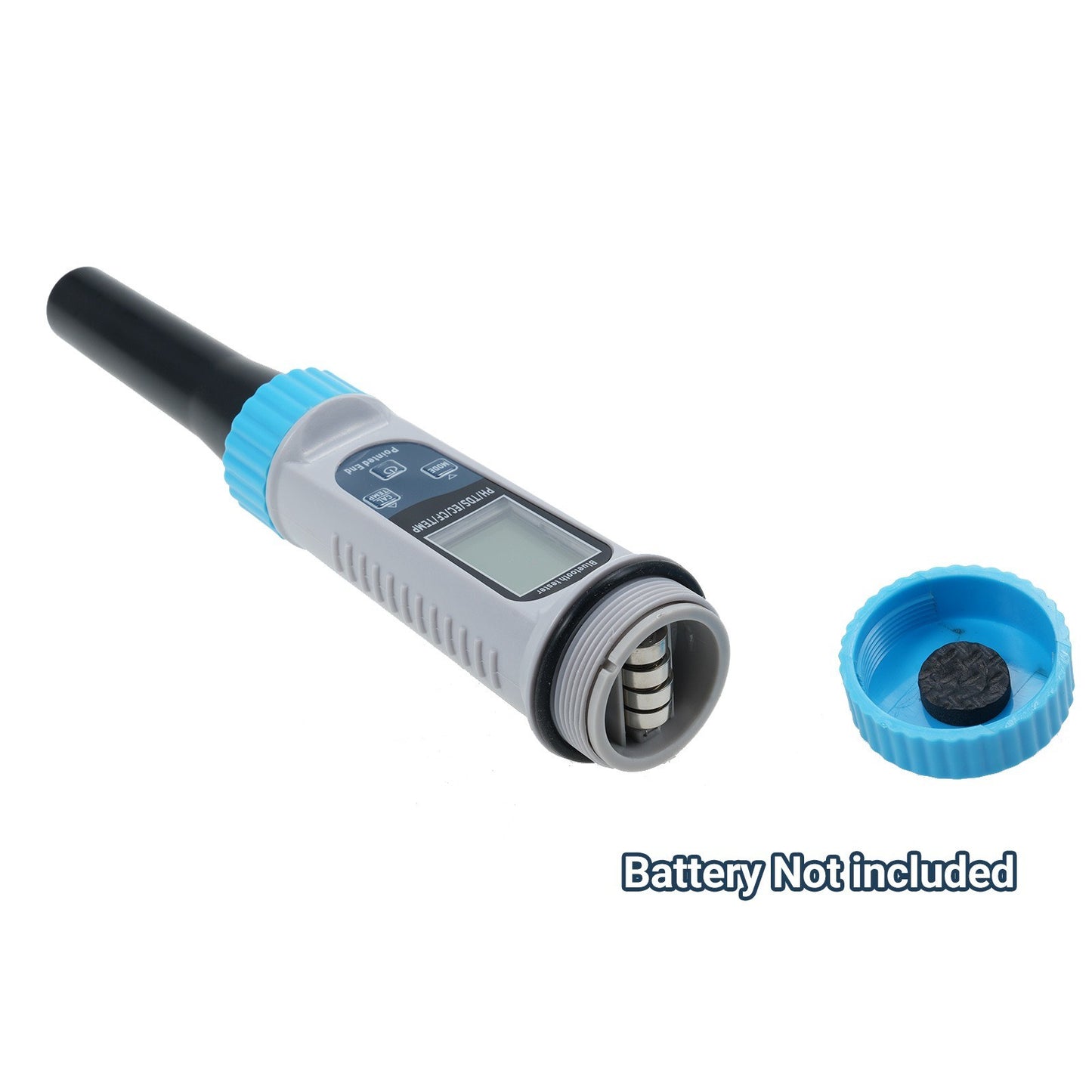 5-in-1 High Accuracy pH Meter with Bluetooth: pH/TDS/EC/CF/Temp Water Testing Kit for Home, Hydroponics, Lab, Aquarium, and More