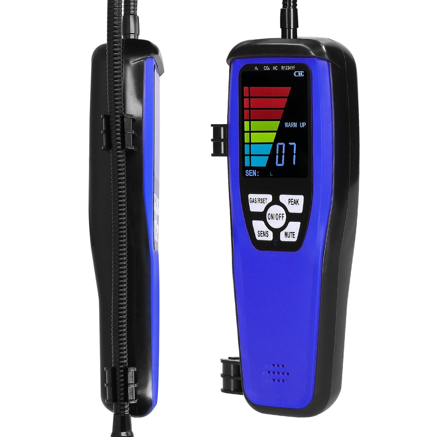 Portable Combustible Gas Leak Detector with Sound & Light Alarm