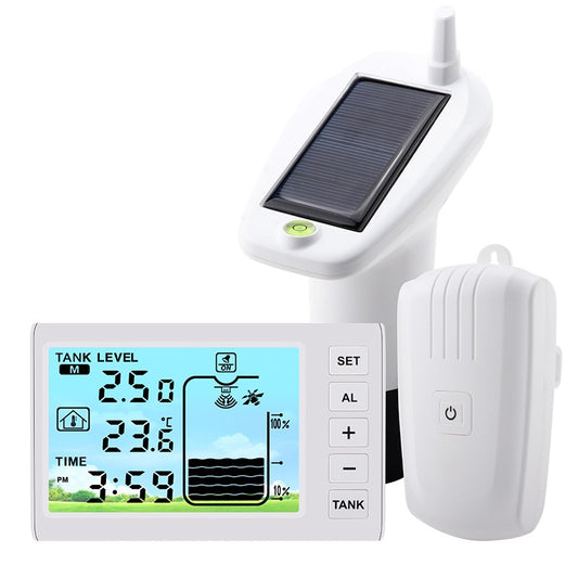 Ultrasonic Water Level Sensor with Temperature Display and Automatic Water Addition