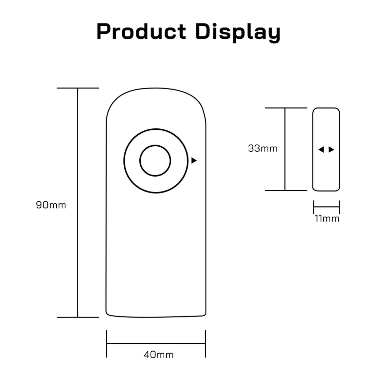 Smart Home Security Sensor: Tuya WiFi Door/Window with PIR Motion, App Alerts & Intelligent Linkage