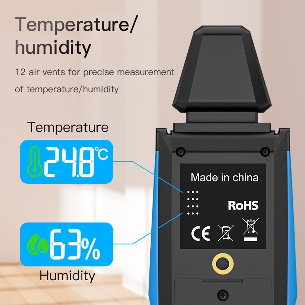 VA Color Screen EMF Meter: Detects Magnetic Fields, Radio Frequencies, Electric Fields