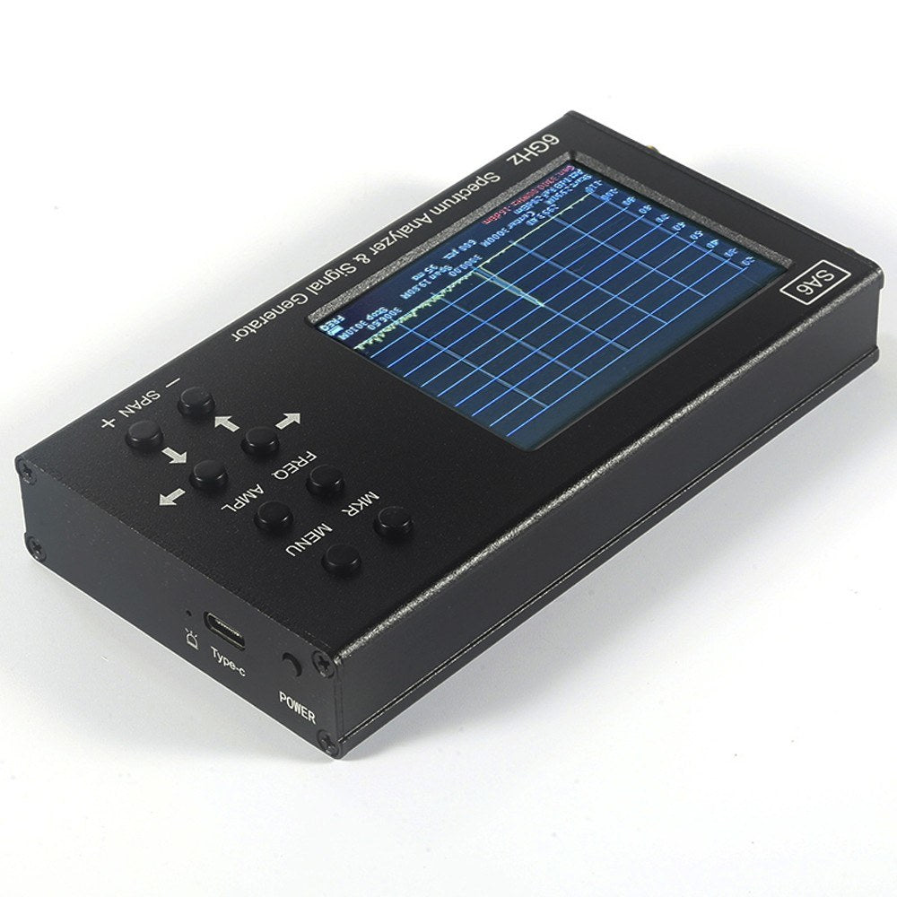 SA6 Multifunctional Handheld Spectrum Analyzer & Signal Generator with 3.2-inch Touchscreen