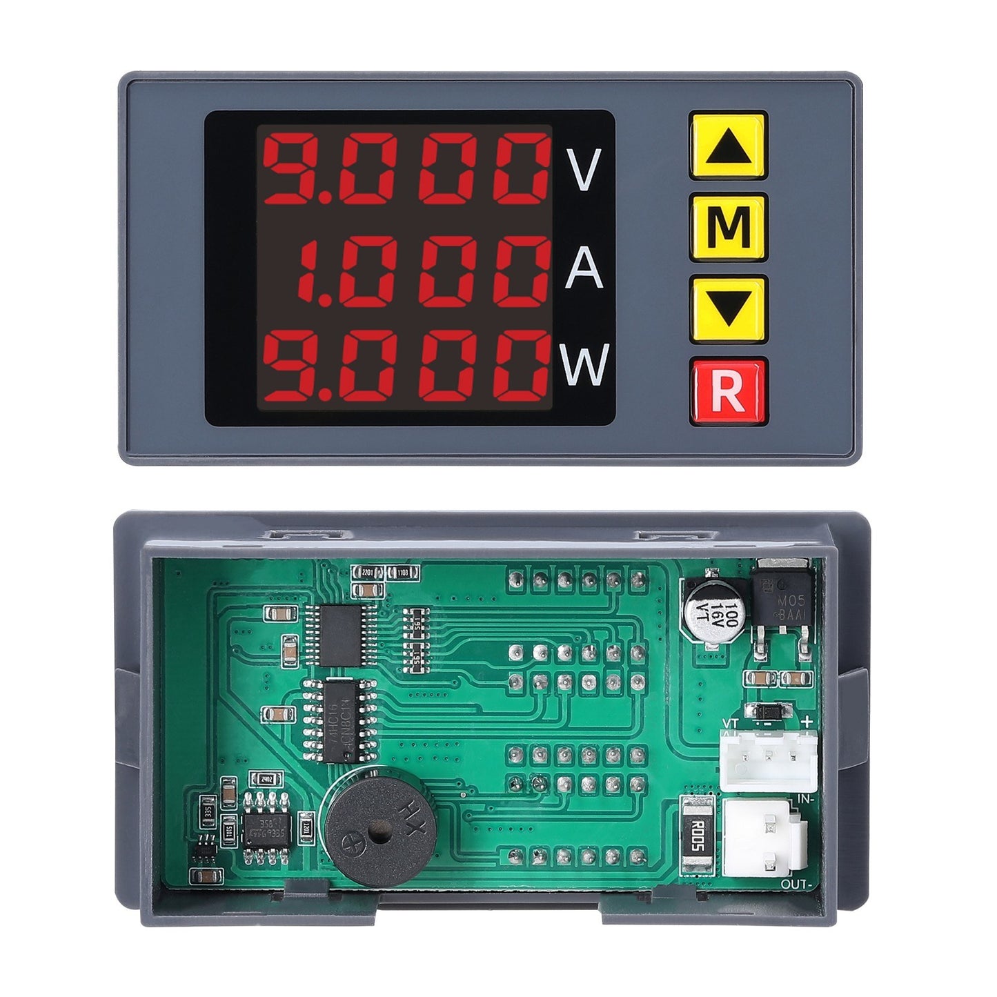 BM730 3-in-1 Digital Voltage Current Power Meter with Buzzer & Alarm Function