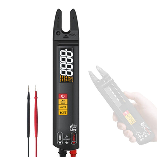 4000 Count Digital Clamp Multimeter AC/DC Voltmeter Ammeter, NCV Tester with V-alert, Sensitivity Adjustment, Flashlight