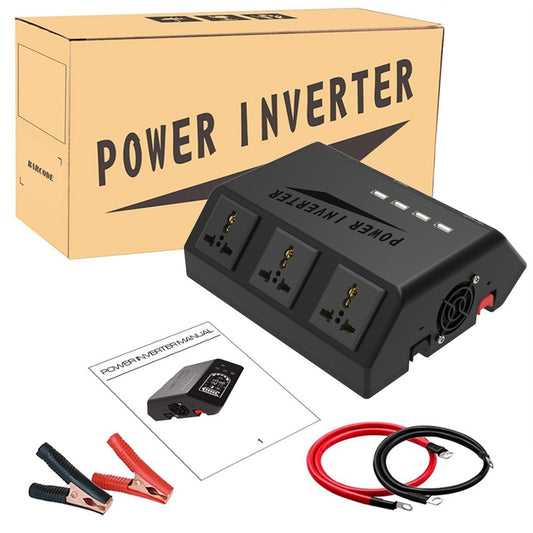 1000W Pure Sine Wave Portable Car Power Inverter with USB & LCD Display