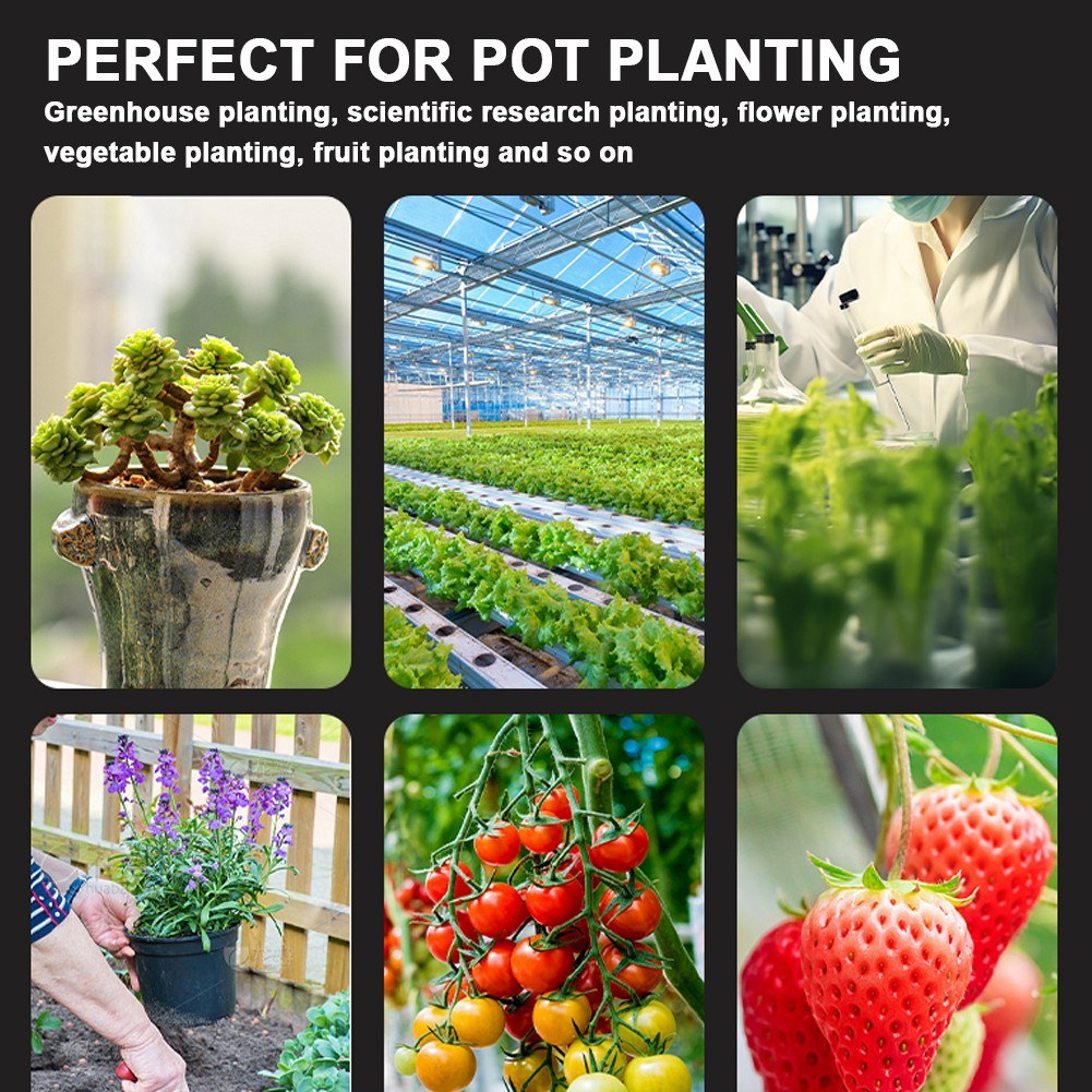 6-in-1 Multifunctional Soil Tester for pH, Temperature, Humidity, Sunlight, Air Moisture - Versatile Gardening Tool for Potted Plants & Flowers