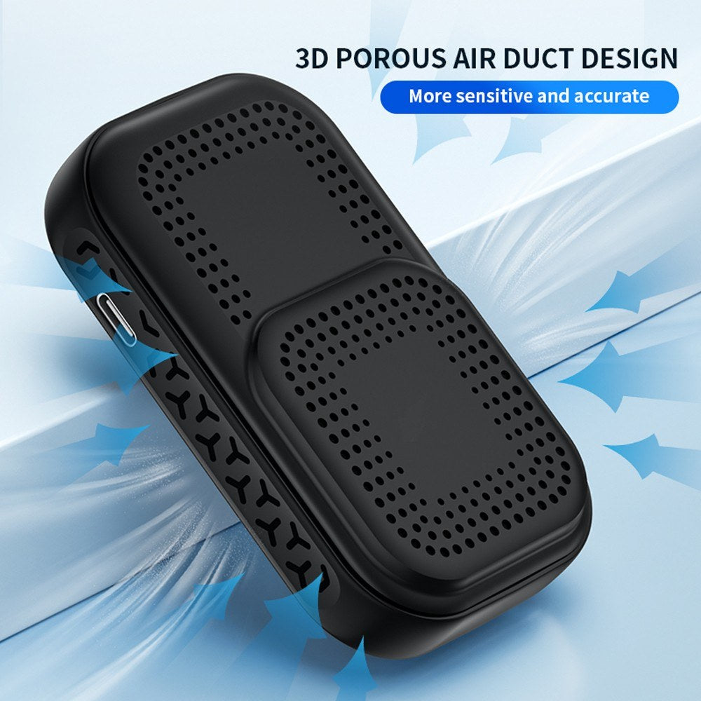 Smart Indoor Air Quality Monitor: Portable PM2.5/PM10/PM1.0 Detector, Hygrothermograph, Multifunctional Analyzer for Home Air Pollution