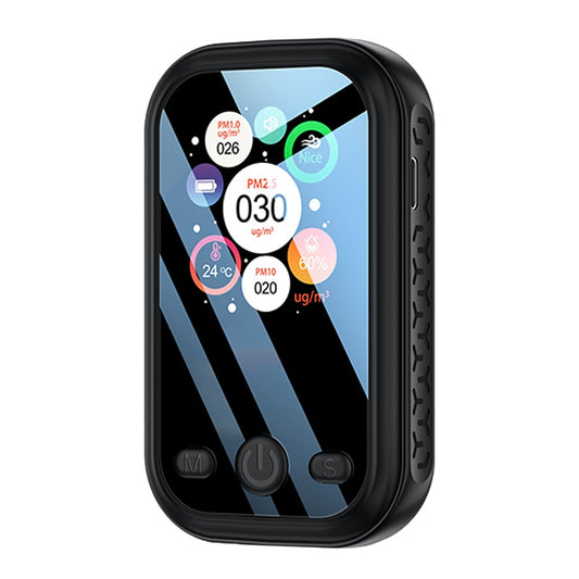 Smart Indoor Air Quality Monitor: Portable PM2.5/PM10/PM1.0 Detector, Hygrothermograph, Multifunctional Analyzer for Home Air Pollution
