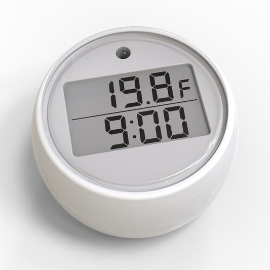 Waterproof Electronic Ice Bath Thermometer with Timer, Auto Temperature Setting, ℃/℉ Switch & Beep Alarm for Swimming Pools