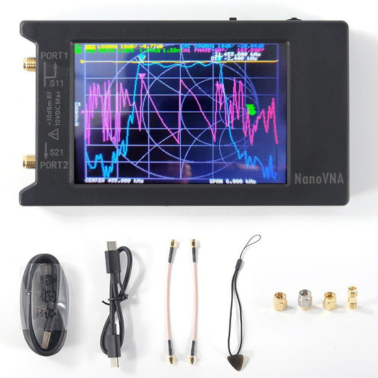 4 Touchscreen 1.5GHz Vector Network & Antenna Analyzer with SD Card Slot