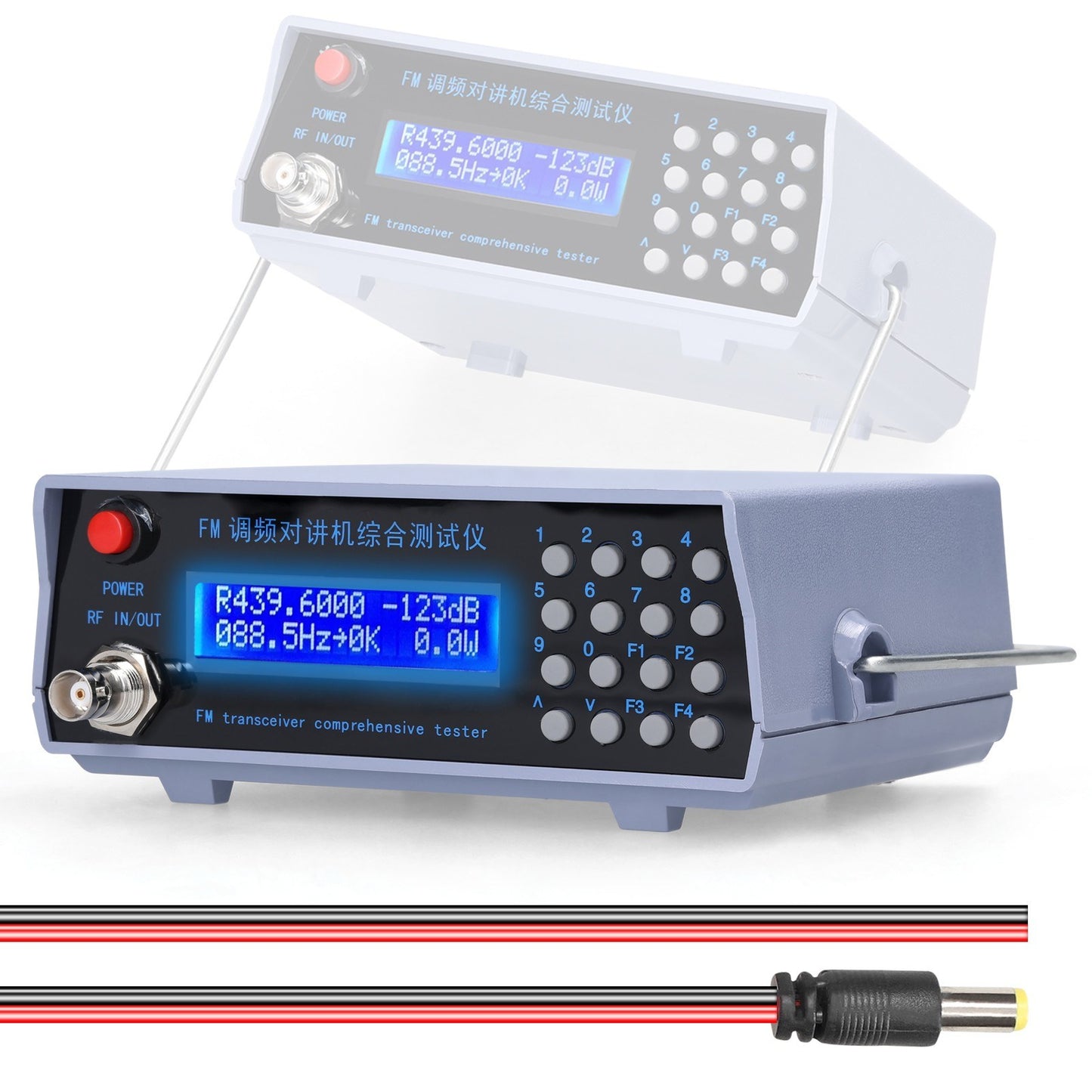 Multi-Functional VHF UHF Test Meter: Signal Generator, Frequency Modulation, and Transceiver Tester for Handheld Radio
