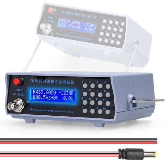 Multi-Functional VHF UHF Test Meter: Signal Generator, Frequency Modulation, and Transceiver Tester for Handheld Radio