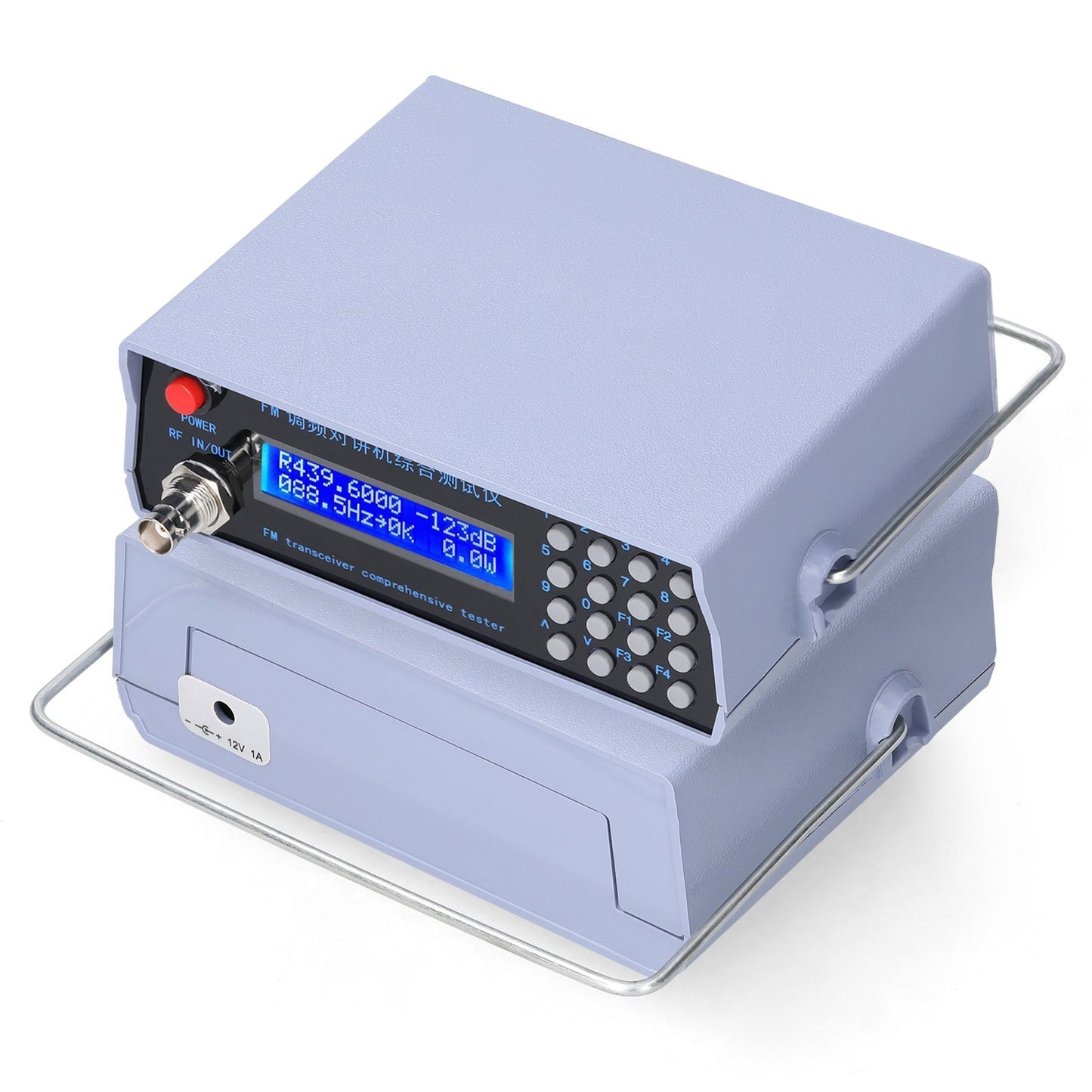 Multi-Functional VHF UHF Test Meter: Signal Generator, Frequency Modulation, and Transceiver Tester for Handheld Radio