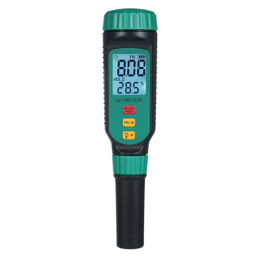 SMART SENSOR PH818F Portable Pen pH Meter - Accurate Water Quality Tester for Hydroponics, Swimming Pools, Hot Tubs, Aquariums, and Home Wine Brewing