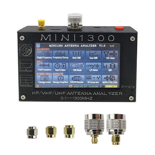Portable Mini1300 Vector Network & Antenna Analyzer 1.3G HF/VHF/UHF RF Multimeter