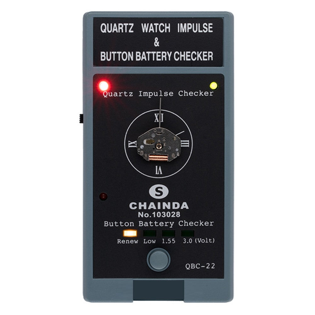 Compact Quartz Watch Repair Tool: Portable Battery Checker & Impulse Tester