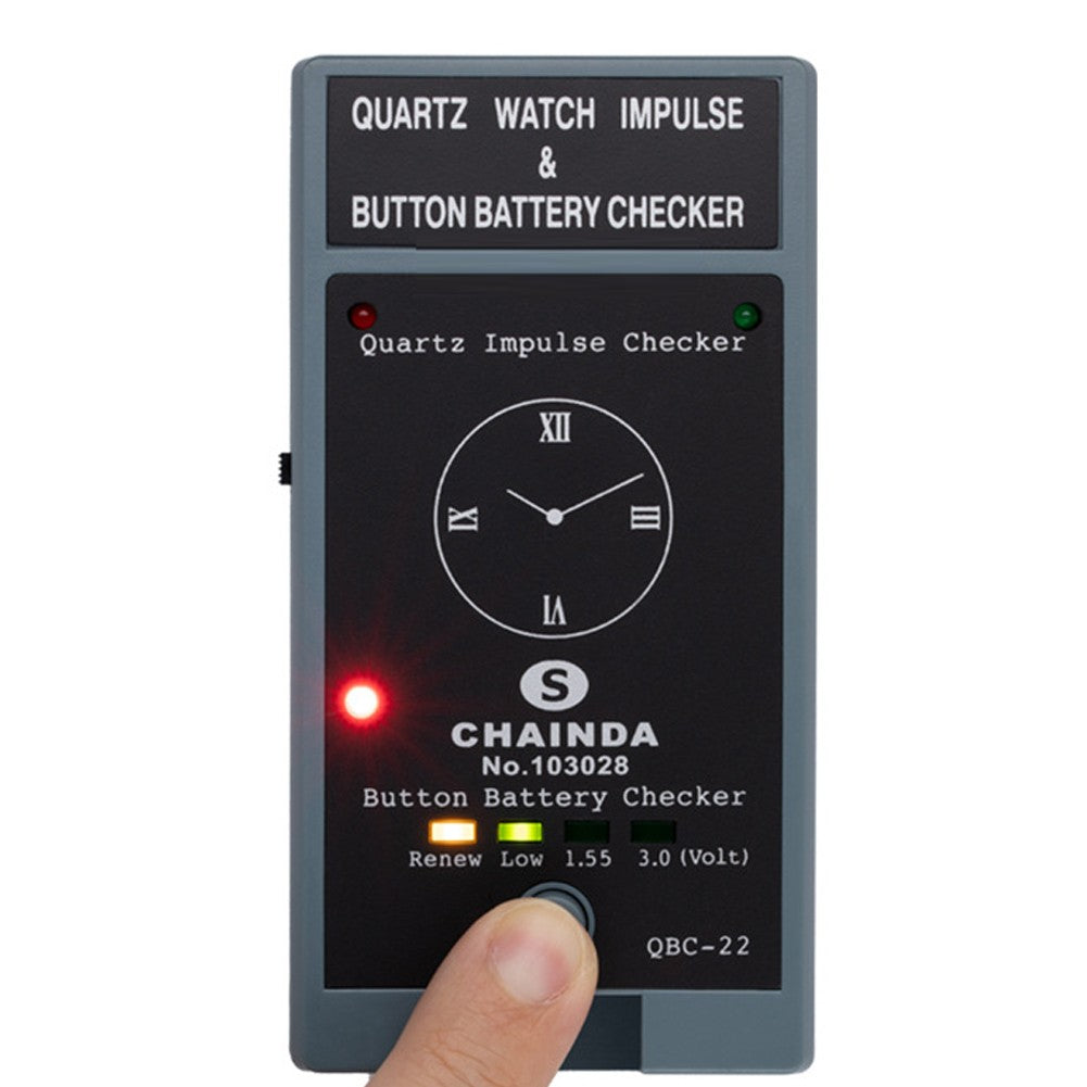 Compact Quartz Watch Repair Tool: Portable Battery Checker & Impulse Tester
