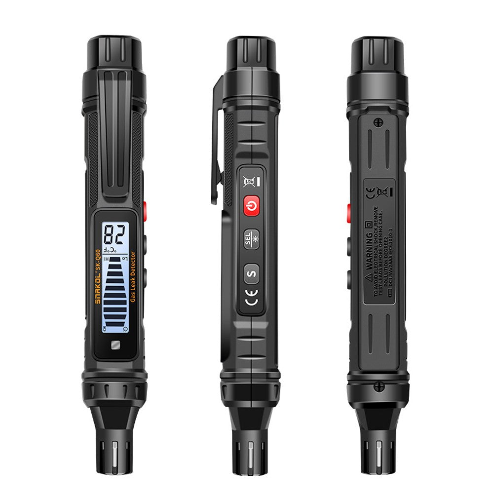 Portable Combustible Gas Leak Detector with Sound and Light Alarm