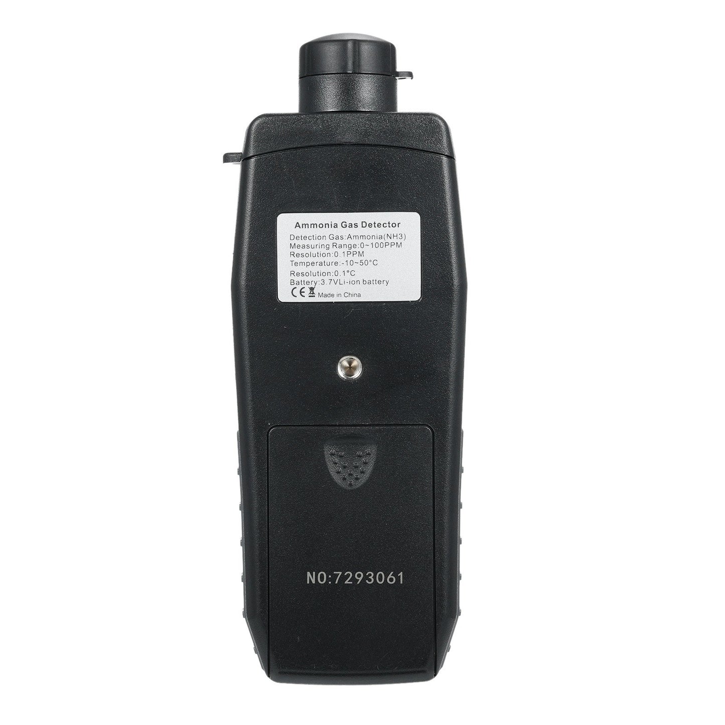 Ammonia Gas Detector NH3 Tester 0-100PPM with Large LCD Display - SMART SENSOR Handheld Digital Meter
