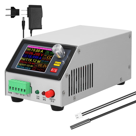 2.4inch Color Screen Electronic Load with Constant Current/Power/Resistance Modes and Data Calibration