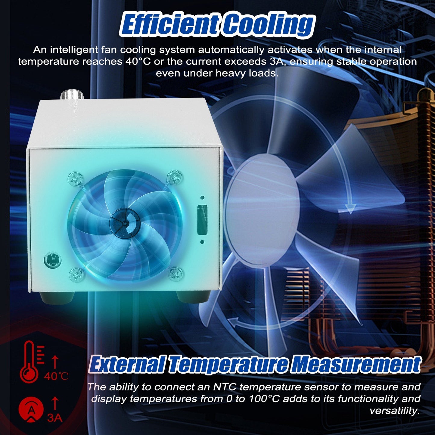 2.4inch Color Screen Electronic Load with Constant Current/Power/Resistance Modes and Data Calibration